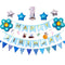45-50 Pcs Happy Birthday 3D Unicorn Decoration Balloons Diy Decor Party Set - 04