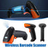 Wireless Barcode Scanner 2D QR Code Handheld Reader for Supermarket Warehouse