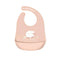 Silicone Waterproof Feeding Bib Apron with Pouch Easy to Clean Smock for Mealtime Use - Sheep