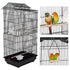 Parrot Cage Large Size Bird Cage Luxury Villa Style Metal Aviary for Pet Indoor