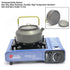1.2L Outdoor Teapot Camping Hiking Portable Aluminum Kettle Coffee Pot Travel