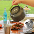 1.2L Outdoor Teapot Camping Hiking Portable Aluminum Kettle Coffee Pot Travel