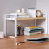 Adjustable Height Multi-Layer Desktop Bookshelf Home Office Floor Organizer Rack - 1 Shelf