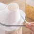 Sealed Household Grain Storage Box Transparent Rice Bucket Kitchen Storage - 1800ml