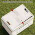 Camping Foldable Storage Box Latch or Wooden Lid Car Boot Tent Outdoor Organiser - Thickened solid wood cover