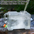 Water Bucket 12L Outdoor Portable Container With Faucet Camping Car Household