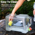 Water Bucket 12L Outdoor Portable Container With Faucet Camping Car Household