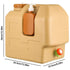 20L Outdoor Camping Portable Storage Bucket with Tap Drinking Water Container
