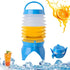 5.5L Outdoor Water Container Camping Folding Water Beer Juice Travel Bucket Use - Green