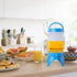 5.5L Outdoor Water Container Camping Folding Water Beer Juice Travel Bucket Use - Green