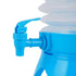 5.5L Outdoor Water Container Camping Folding Water Beer Juice Travel Bucket Use - Green
