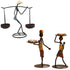 Candle Holder Stand Metal Candlestick Restaurant Table Centrepiece Display Decor - Carrying Tray