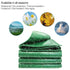 Heavy Duty Waterproof Canvas Tarp Tarpaulin Sun Block Dustproof Army Shelter - 4x4m(3.8x3.8m)