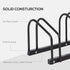 3 Bike Floor Parking Rack Instant Storage Stand Bicycle Cycling Portable