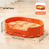 Pet Sleeping Bed Felt Cat Nest Warm Dog Bed Soft Indoor Cushion Removable Design - Green