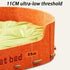 Pet Sleeping Bed Felt Cat Nest Warm Dog Bed Soft Indoor Cushion Removable Design - Green