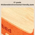 Pet Sleeping Bed Felt Cat Nest Warm Dog Bed Soft Indoor Cushion Removable Design - Orange