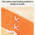 Pet Sleeping Bed Felt Cat Nest Warm Dog Bed Soft Indoor Cushion Removable Design - Orange