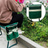 Versatile 3-in-1 Garden Kneeler Padded Seat Kneeling Gardening Work Stool Tools
