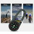 Compass Double Sided Portable Hiking Climbing Guide with Buckle Outdoor