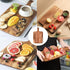 Wooden Cutting Board Solid Wood Chopping Board Pizza Steak Kitchen Serving Tray
