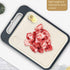 304 Stainless Steel Cutting Board Double-Sided Chopping Boards Kitchen Camping