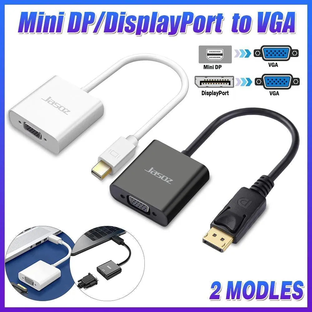 Displayport Display Port DP Male to VGA Female Video Converter Adapter Cable PC - DP to VGA  Adapter/