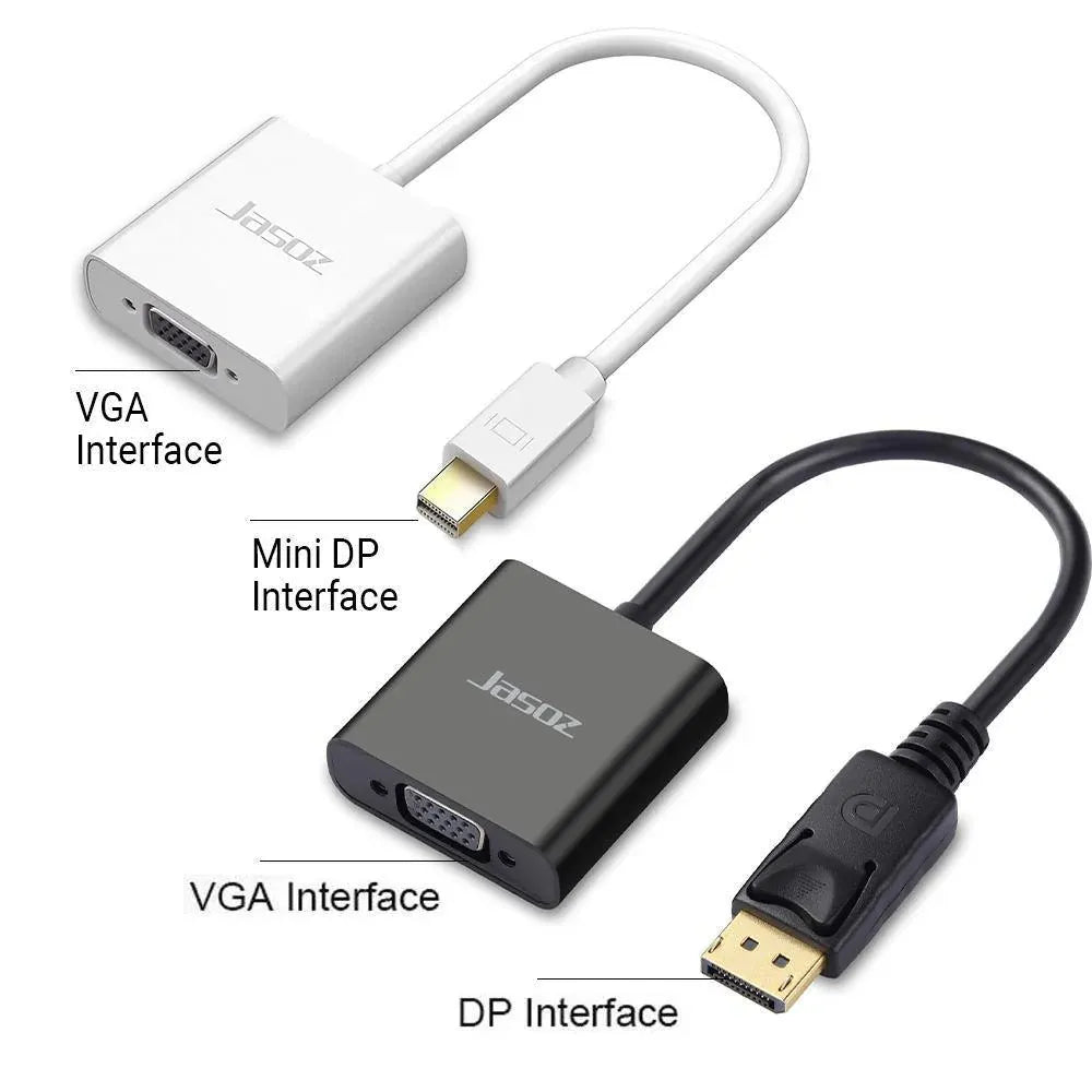 Displayport Display Port DP Male to VGA Female Video Converter Adapter Cable PC - DP to VGA  Adapter/