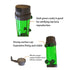 Fluidiz Bed Aquarium Fish Tank Internal Filter Oxygenation Pump for Clear Water - LH300