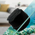 Mini Fish Tank Glass Brush for Algae Cleaning with Magnetic Aquarium Scrubber - White