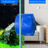 Mini Fish Tank Glass Brush for Algae Cleaning with Magnetic Aquarium Scrubber - White