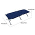 Folding Camping Bed Stretcher Light Weight Camp Hiking Portable with Carry Bag