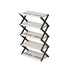 5 Tier Folding Shoe Rack Simple Shoe Storage Organizer for Home and Closet Use