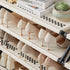 5 Tier Folding Shoe Rack Simple Shoe Storage Organizer for Home and Closet Use