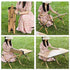 Folding Table Portable Picnic Camping Table Egg Roll Multi Function Outdoor