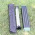 Portable Black Aluminium Folding Camping Table with Carry Bag Picnic BBQ Beach