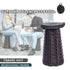 Folding Stool Seat Portable Retractable Telescopic Camping Fishing Travel Chair