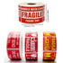 4Rolls Fragile Warning Label Stickers English Caution Handle With Care Packaging