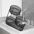 Luxury Multi-Layer Fruit Basket Snack Storage Rack Living Room Coffee Table - Gold