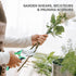 3PCS Stainless Steel Garden Shears Set Multi Function for Pruning Trimming Plants