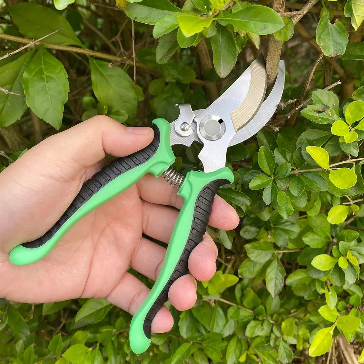 3PCS Stainless Steel Garden Shears Set Multi Function for Pruning Trimming Plants