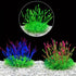 Artificial Water Grass Fish Tank Decoration Aquarium Landscape Simulation Plants - 04-3PCS