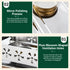 Stainless Steel Fish Grill Barbecue Pan with Dual Fuel Heating Trays