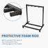 Multi Guitar Stand Guitar Rack Padded Folding Design Hold 3/5 Guitars Adjustable - 3 Guitar Stand