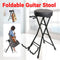 Folding Guitar Stool With Stand Suitable for Acoustic Electric Guitar Performance