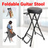 Folding Guitar Stool With Stand Suitable for Acoustic Electric Guitar Performance