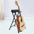 Folding Guitar Stool With Stand Suitable for Acoustic Electric Guitar Performance