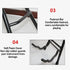Folding Guitar Stool With Stand Suitable for Acoustic Electric Guitar Performance