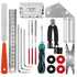 20 Piece of Set Guitar Repair Tool Kit For Guitar Maintenance Portable Practical