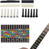 72 Piece of Set Guitar Repair Tool Kit For Guitar Maintenance Portable Practical